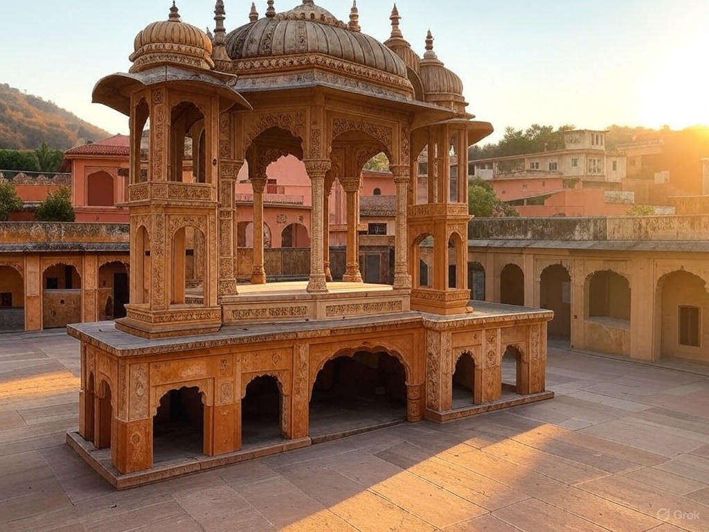 Gaitore Ki Chhatriyan Jaipur A Royal Resting Place Carved in Marble and Memory