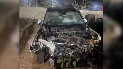 mangled remains of the car near kharbas circle in the city friday https://jaipur.visitinrajasthan.com/wp-content/uploads/2023/10/cropped-cropped-R-2.png