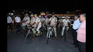 police officials carried out cycle patrols across the city on friday 3jpeg https://jaipur.visitinrajasthan.com/wp-content/uploads/2023/10/cropped-cropped-R-2.png