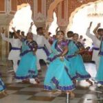 participants showcasing their talent in kathak https://jaipur.visitinrajasthan.com/wp-content/uploads/2023/10/cropped-cropped-R-2.png